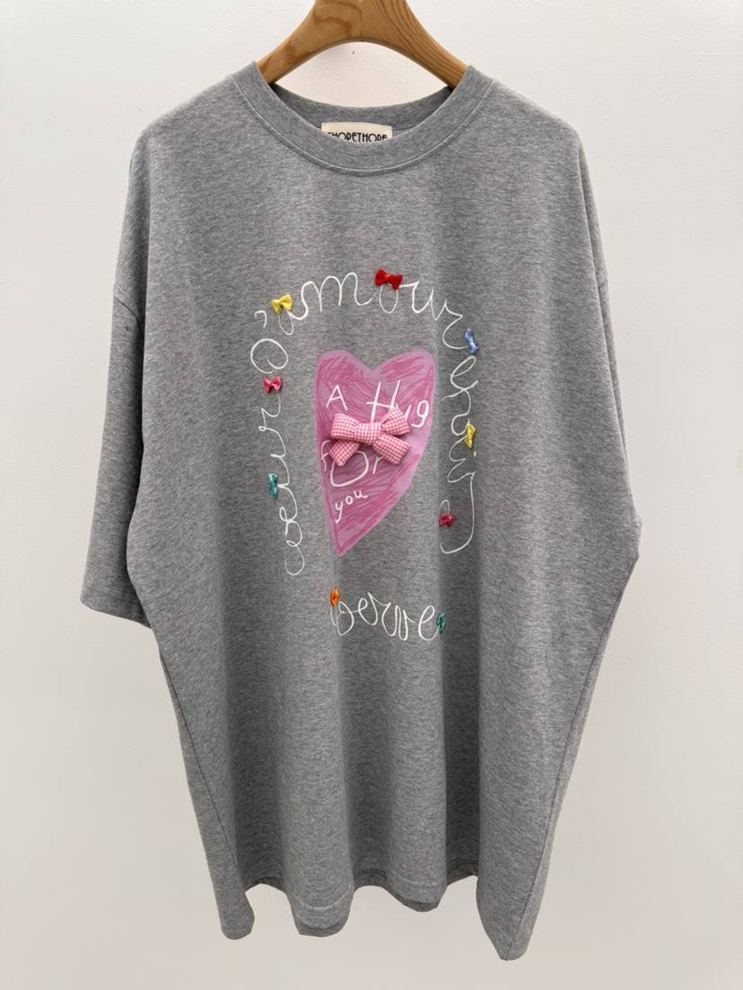 THORE韓國東大門直郵女裝新品職業時尚熱賣人氣休閑26春夏T恤THORET恤圖色2