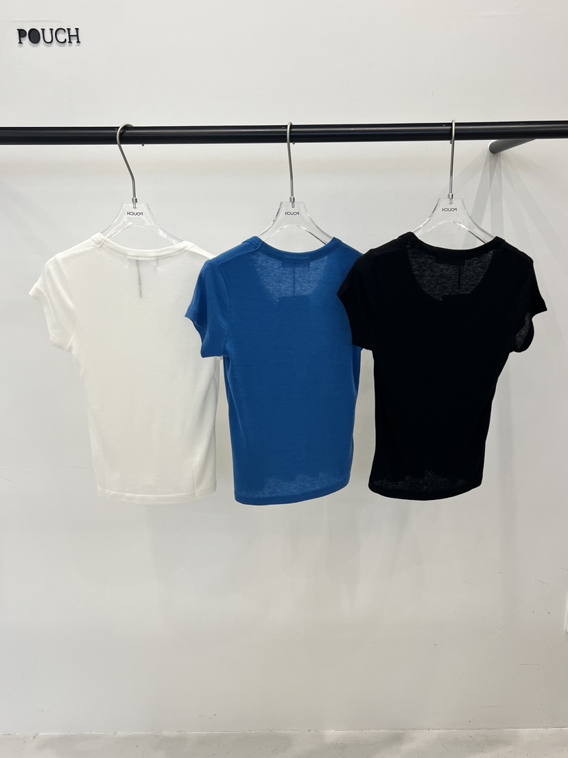 POUCH韓國直郵女裝新品時尚人氣熱賣推薦休閑職業26春夏針織衫POUCH針織衫