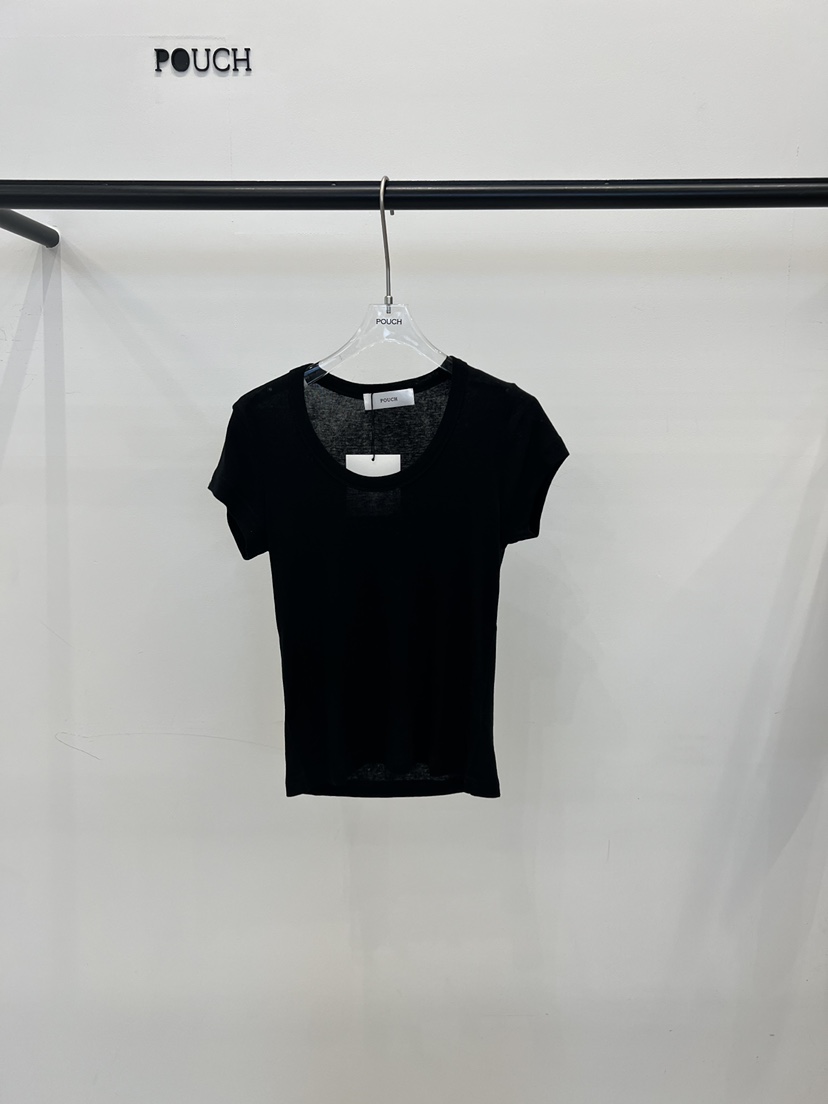 POUCH韓國直郵女裝新品時尚人氣熱賣推薦休閑職業26春夏針織衫POUCH針織衫圖色2
