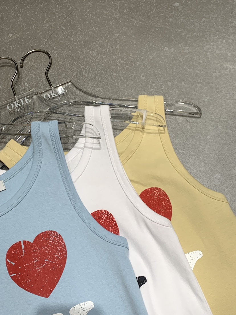 OKIE韓國東大門代購女士新款時尚休閑推薦26春夏吊帶背心OKIE吊帶/背心