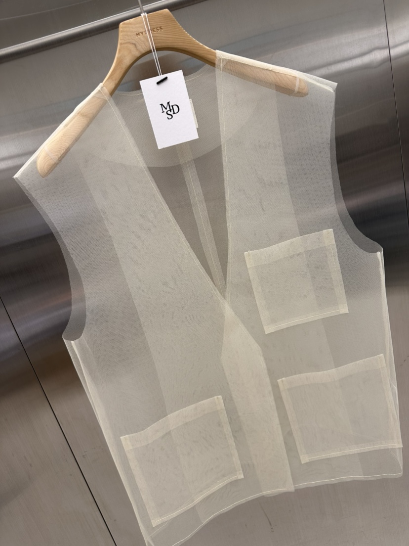 MYDRESS韓國直郵女裝新款人氣推薦時尚休閑職業26春夏馬甲MYDRESS馬甲