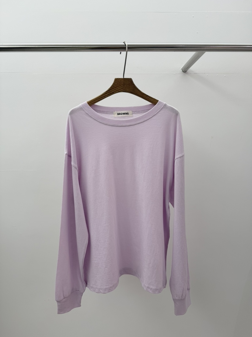 BROWNS-P韓國東大門直郵女士新款推薦熱賣職業人氣長袖T恤BROWNS-P長袖T恤圖色3