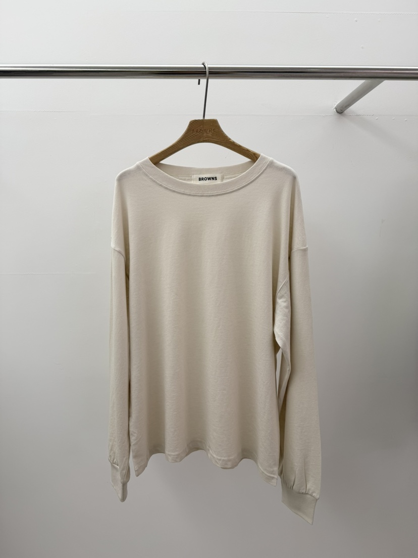 BROWNS-P韓國東大門直郵女士新款推薦熱賣職業人氣長袖T恤BROWNS-P長袖T恤圖色4