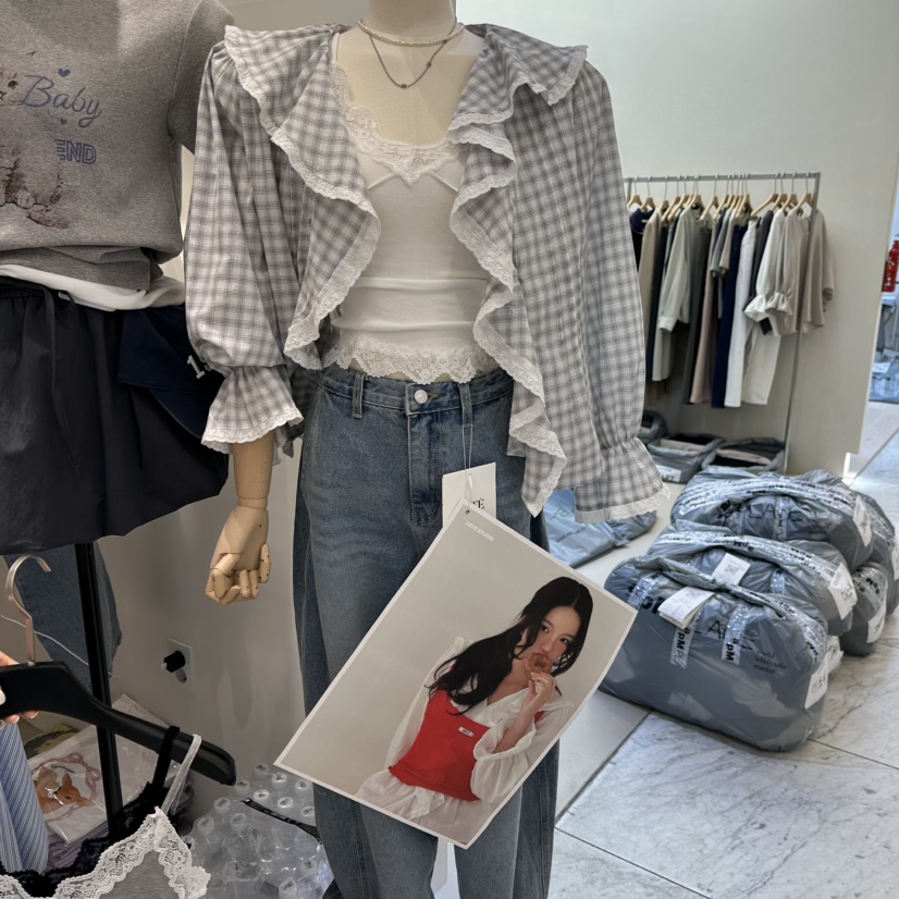 ARTE STUDIO/ATTENTION EDITORIAL韓國直郵女士新品推薦吊帶背心蕾絲ARTE STUDIO/ATTENTION EDITORIAL吊帶/背心