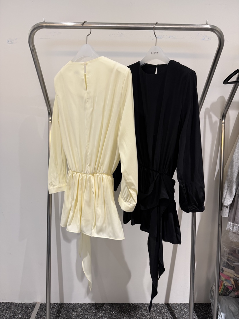 RIDGE-P韓國東大門代購女裝新品職業26春夏時尚休閑連衣裙RIDGE-P連衣裙