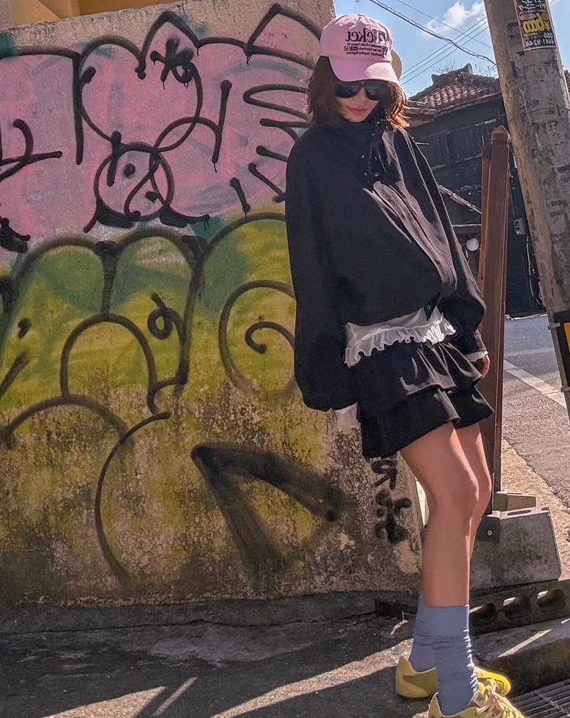 PARIS MATCH韓國直郵女士新款時尚26春夏熱賣推薦休閑短裙PARIS MATCH短裙