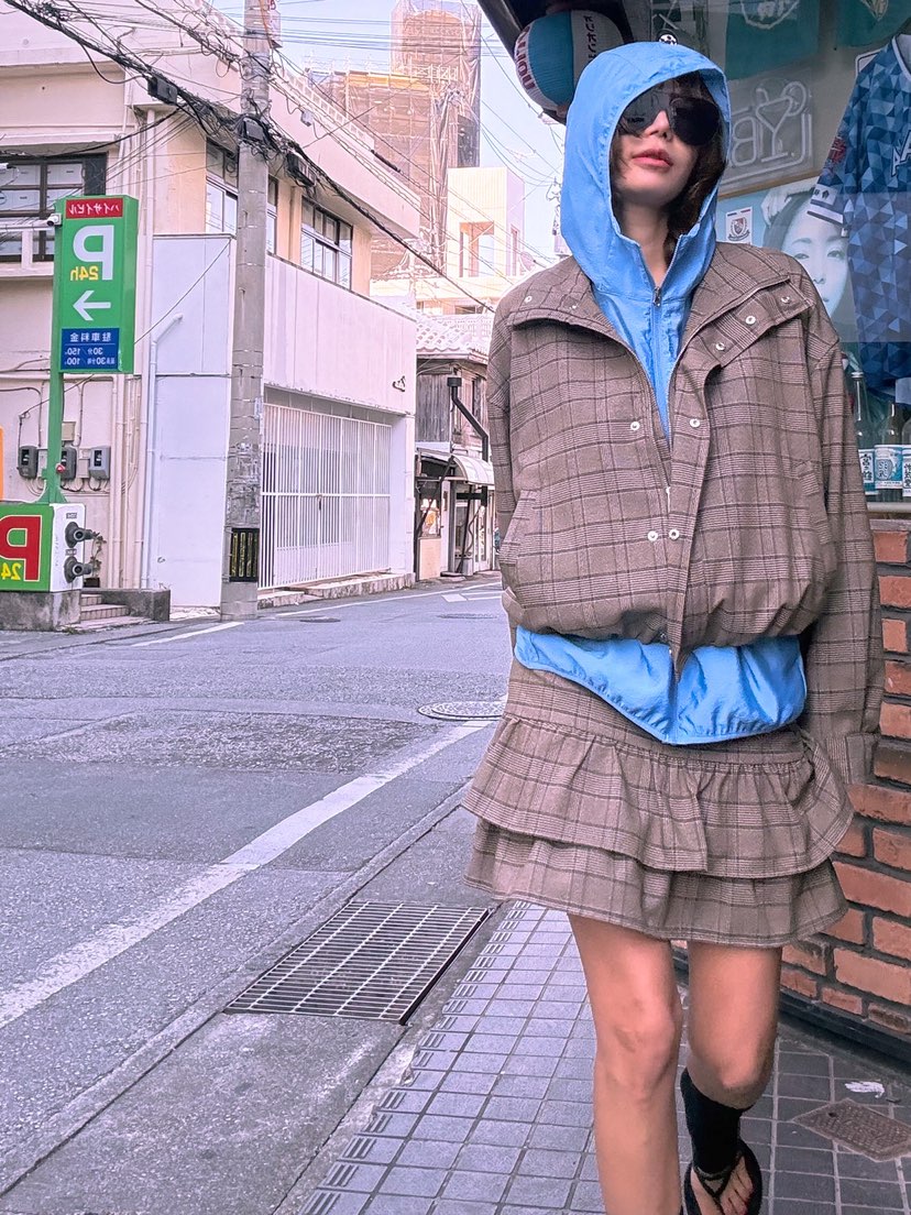 PARIS MATCH韓國代購女裝新品熱賣休閑人氣推薦26春夏夾克PARIS MATCH夾克