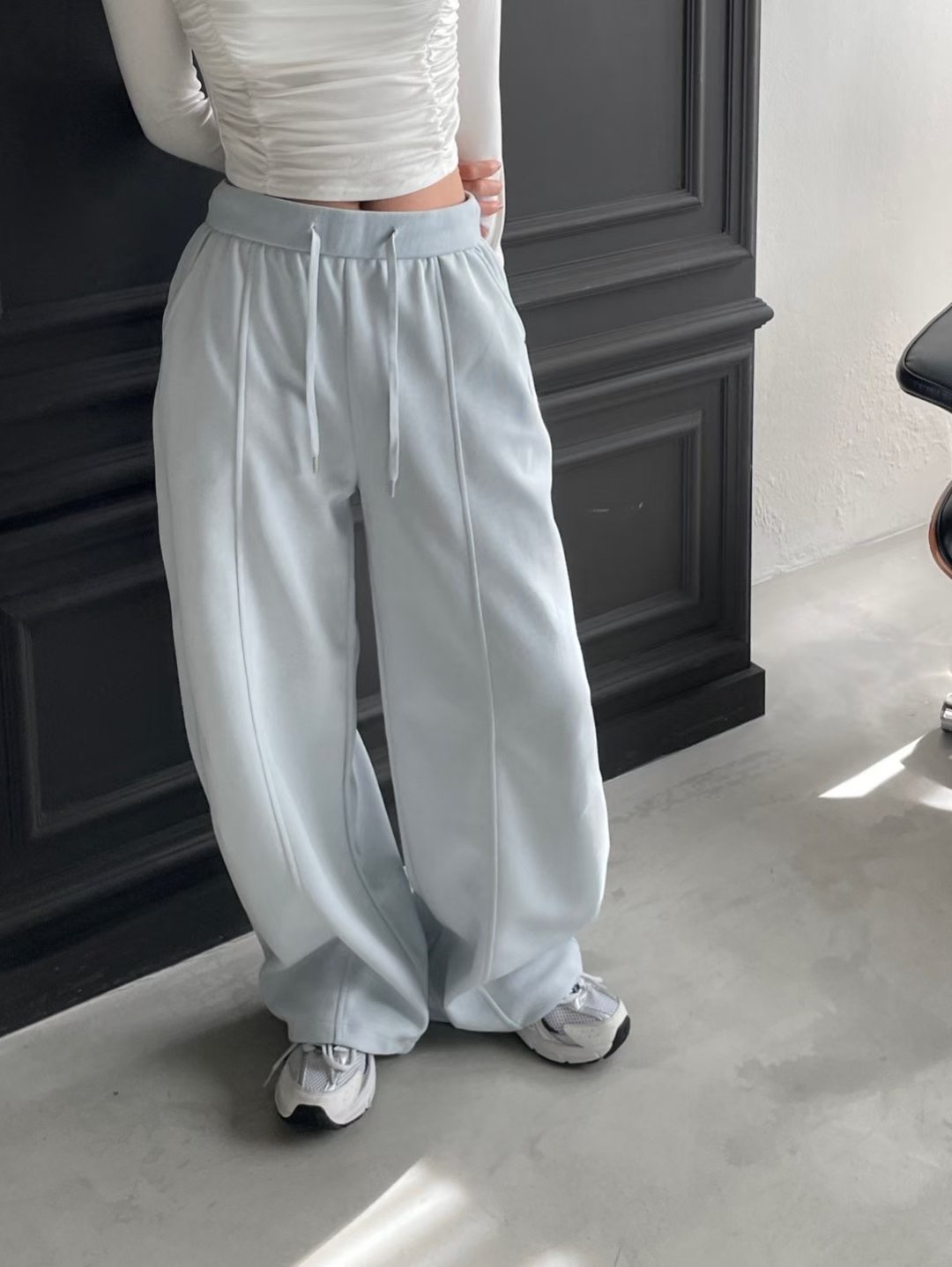 GGAEBI韓國代購女士新品休閑人氣時尚職業26春夏熱賣休閑褲GGAEBI休閑褲