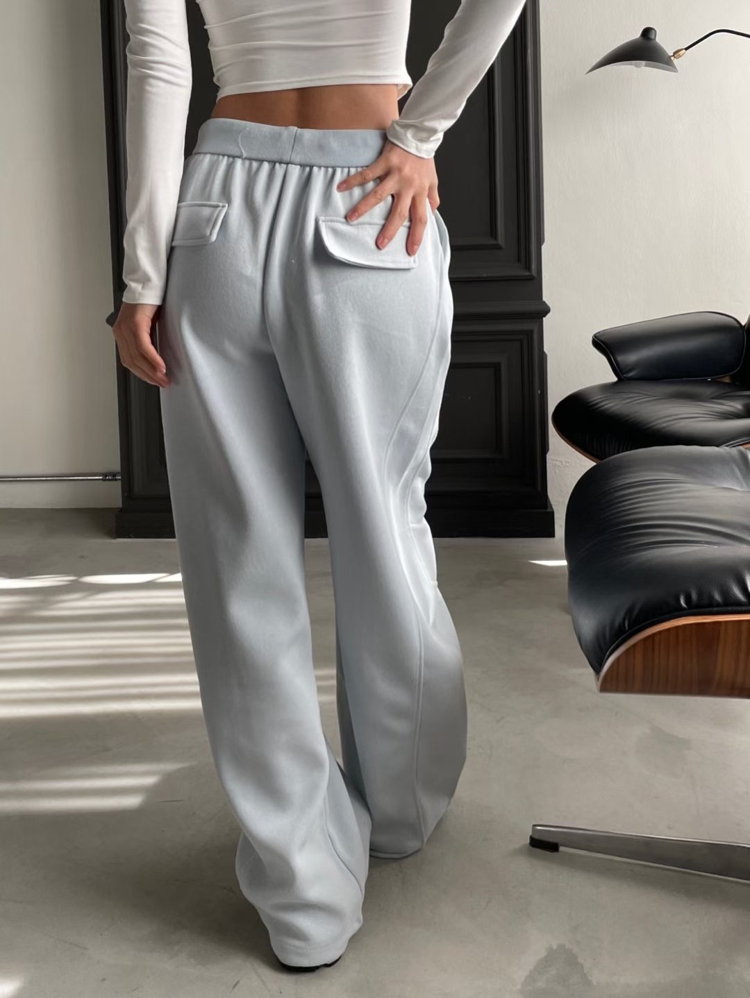 GGAEBI韓國代購女士新品休閑人氣時尚職業26春夏熱賣休閑褲GGAEBI休閑褲