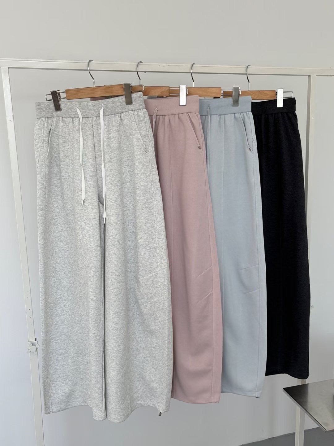 GGAEBI韓國代購女士新品休閑人氣時尚職業26春夏熱賣休閑褲GGAEBI休閑褲圖色3左三色