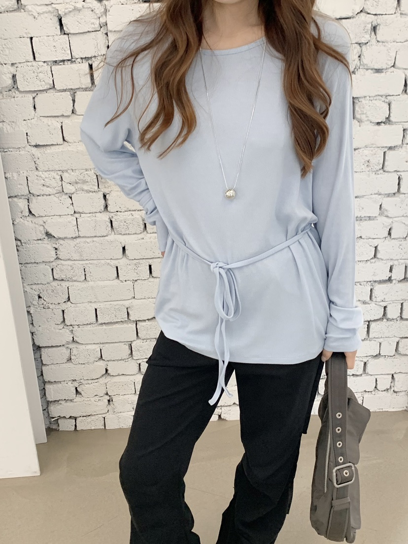 BEFORE SUNRISE韓國直郵女裝新品休閑熱賣26春夏長袖T恤BEFORE SUNRISE長袖T恤