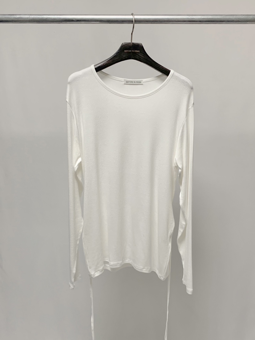 BEFORE SUNRISE韓國直郵女裝新品休閑熱賣26春夏長袖T恤BEFORE SUNRISE長袖T恤圖色1