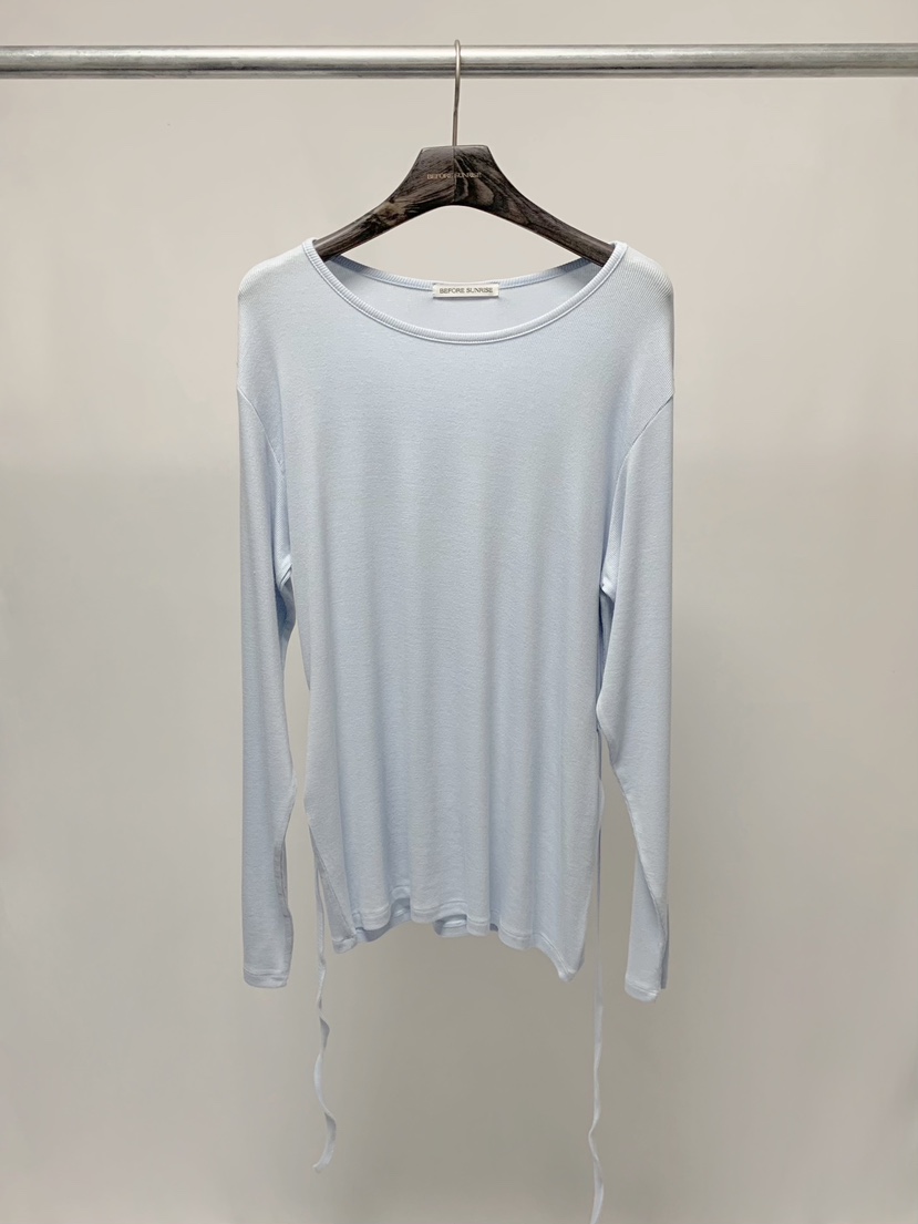 BEFORE SUNRISE韓國直郵女裝新品休閑熱賣26春夏長袖T恤BEFORE SUNRISE長袖T恤圖色2