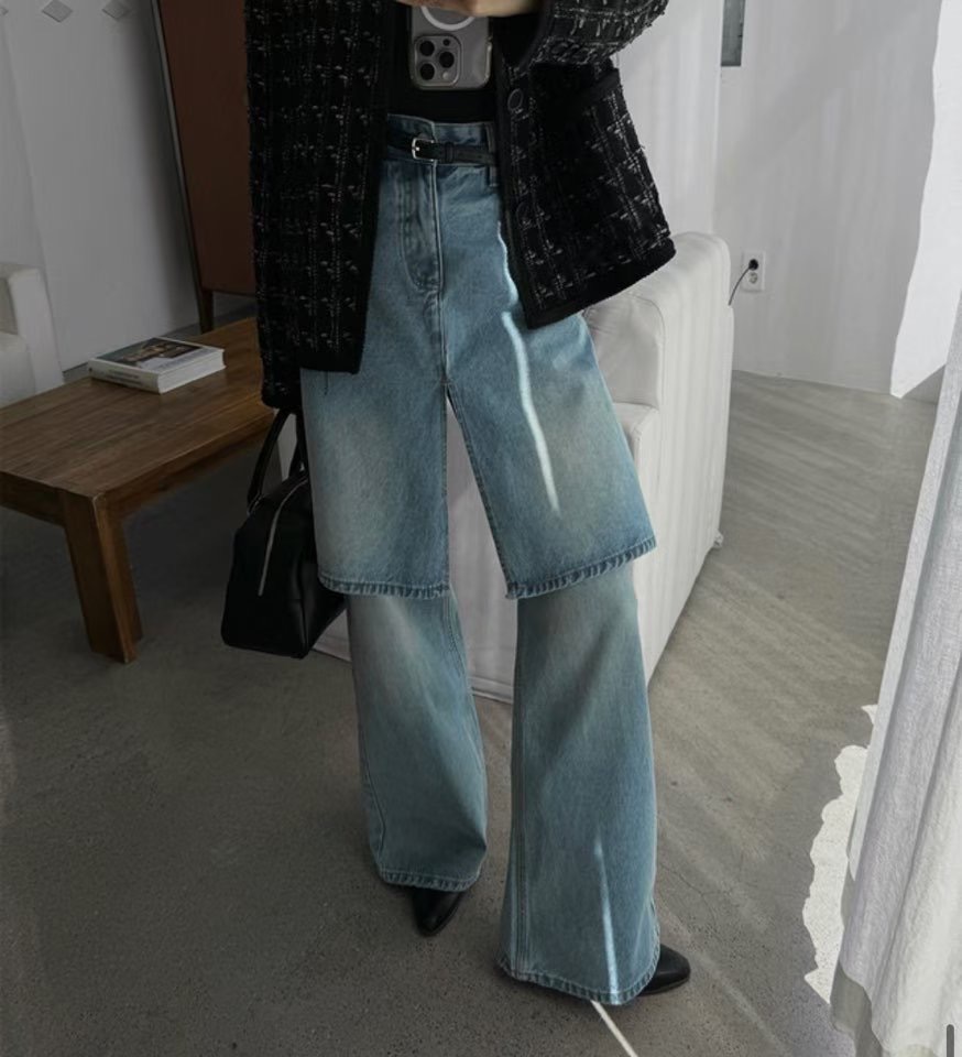 GGAEBI韓國直郵女士新品時尚26春夏職業熱賣推薦休閑裙褲GGAEBI裙褲