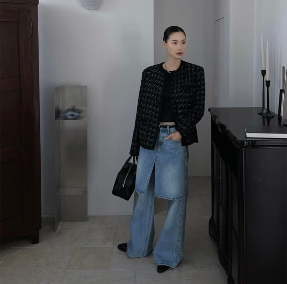 GGAEBI韓國直郵女士新品時尚26春夏職業熱賣推薦休閑裙褲GGAEBI裙褲