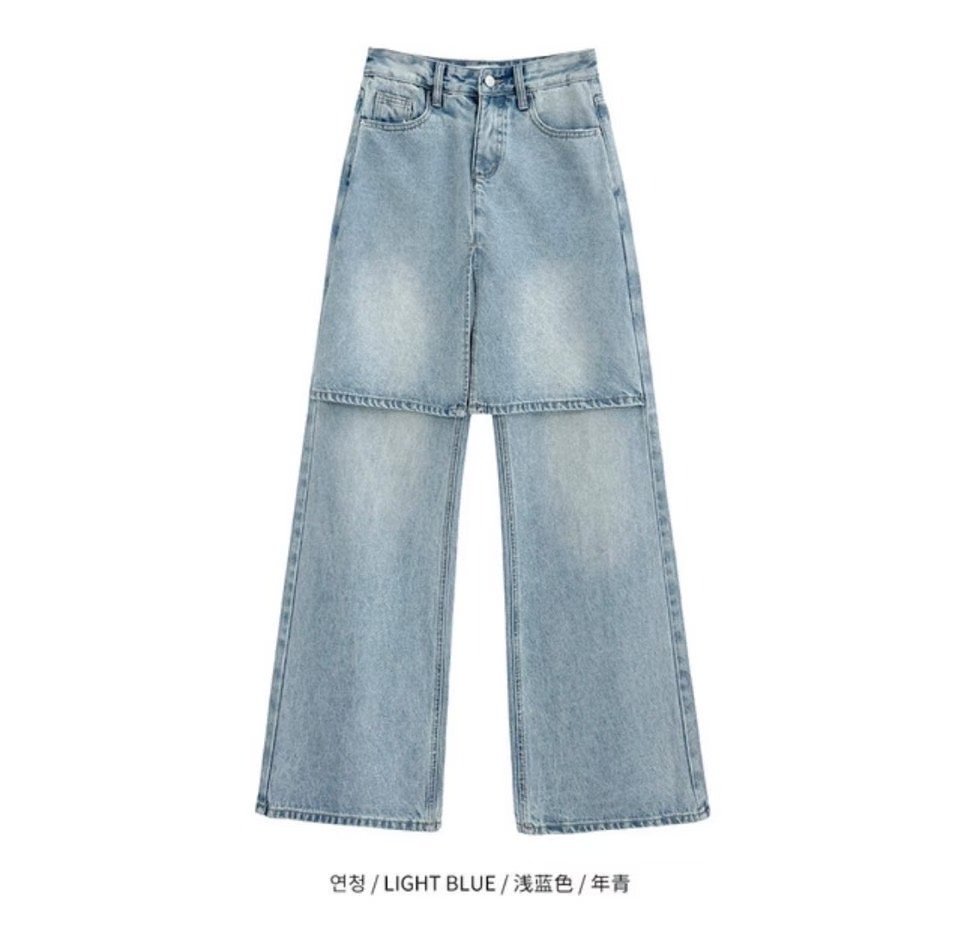 GGAEBI韓國直郵女士新品時尚26春夏職業熱賣推薦休閑裙褲GGAEBI裙褲圖色1