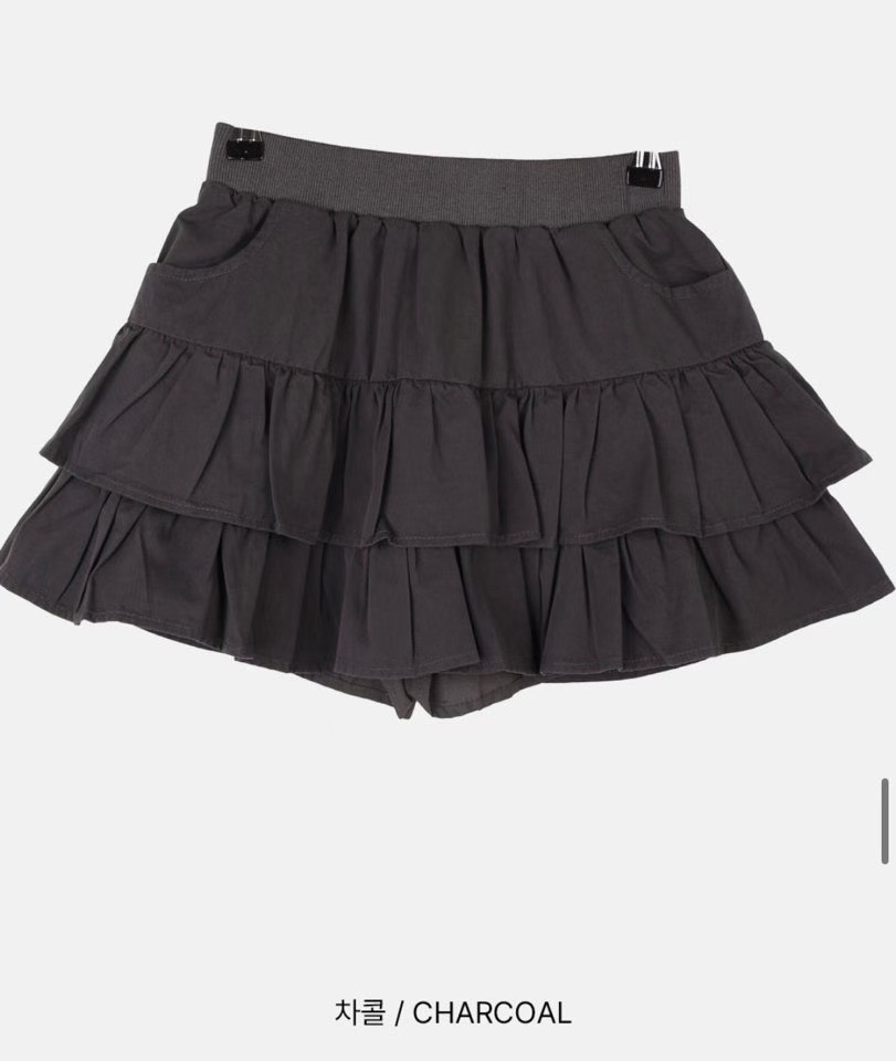 GGAEBI韓國東大門直郵女士新品職業休閑人氣推薦26春夏短裙GGAEBI短裙圖色1