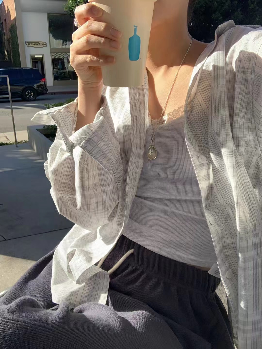 LITER韓國直郵女士新款職業時尚推薦熱賣26春夏襯衫蕾絲衫LITER襯衫/蕾絲衫