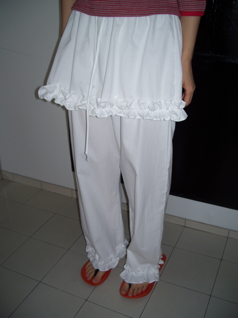 FLASH/I LOVE ME韓國東大門代購女裝新款職業時尚裙褲FLASH/I LOVE ME裙褲圖色1