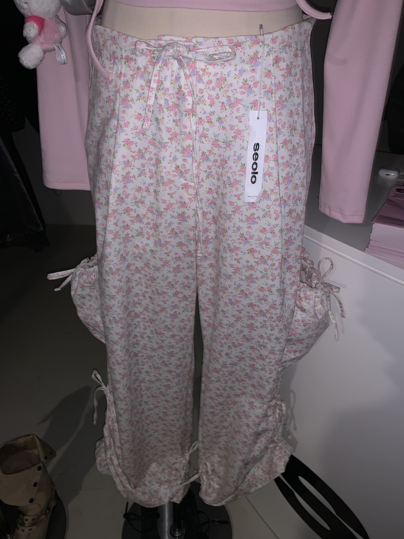 SEOLO韓國東大門代購女裝新品人氣推薦休閑職業休閑褲工裝褲Seolo seoul休閑褲