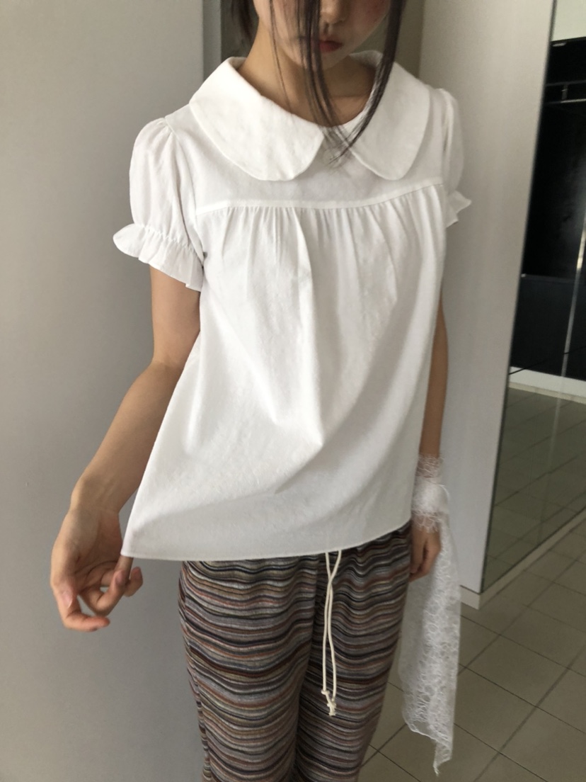 FLASH/I LOVE ME韓國代購女裝新品休閑推薦襯衫蕾絲衫FLASH/I LOVE ME襯衫/蕾絲衫