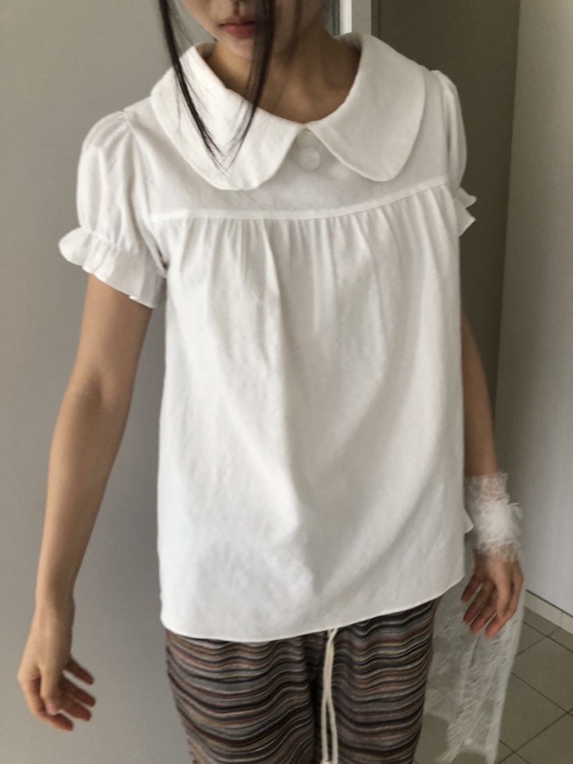 FLASH/I LOVE ME韓國代購女裝新品休閑推薦襯衫蕾絲衫FLASH/I LOVE ME襯衫/蕾絲衫