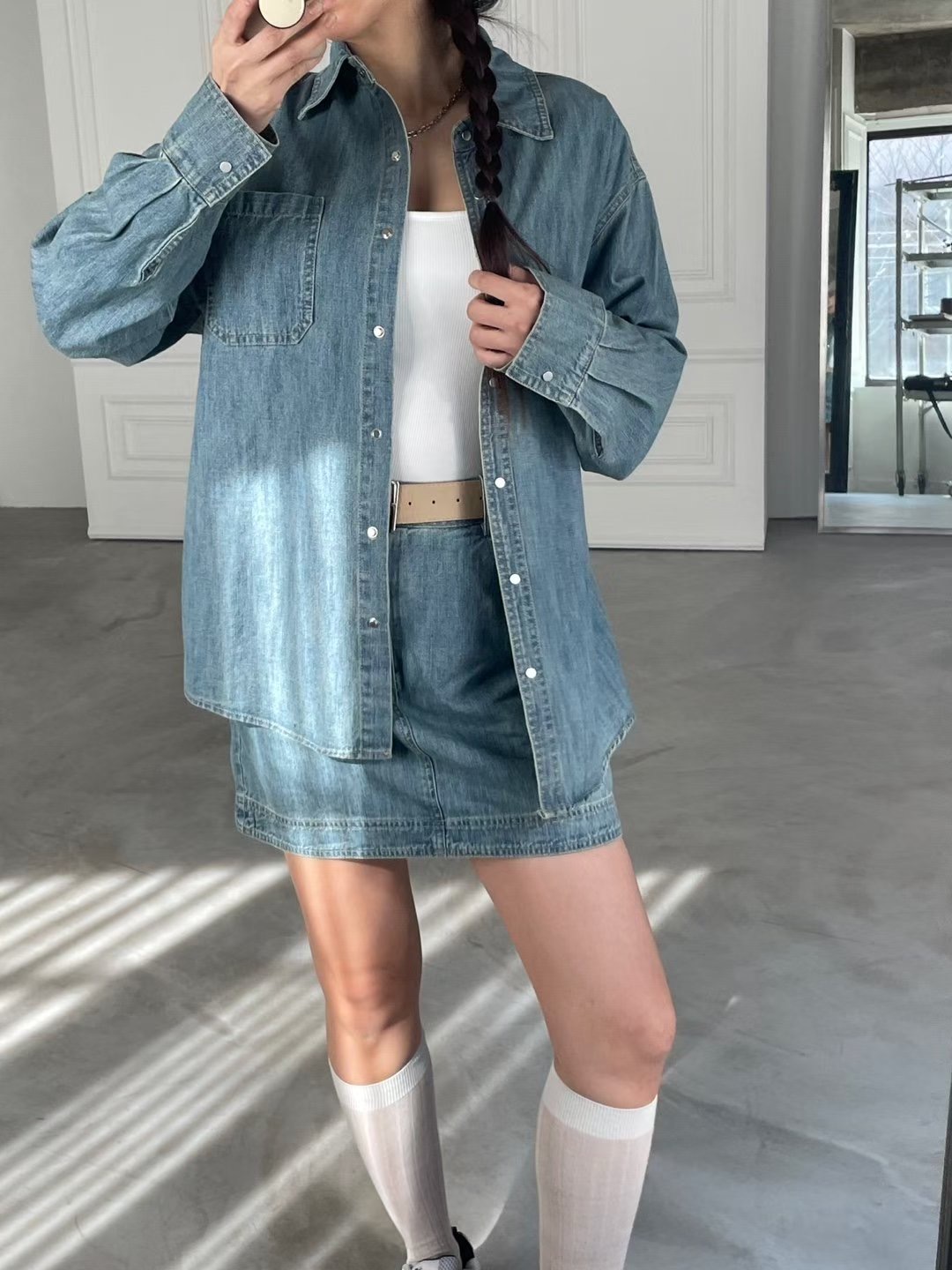 GGAEBI韓國代購女士新品人氣推薦職業26春夏休閑時尚套裝GGAEBI套裝