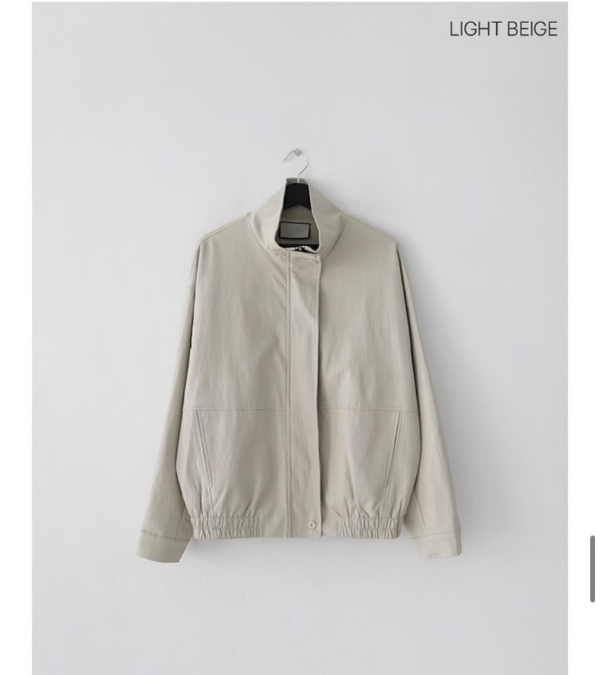 GGAEBI韓國代購女裝新款職業熱賣時尚人氣推薦26春夏夾克皮革GGAEBI夾克圖色2