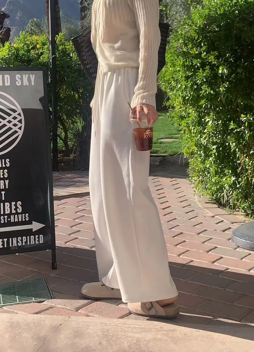 LITER韓國東大門直郵女士新品熱賣時尚休閑推薦人氣休閑褲LITER休閑褲