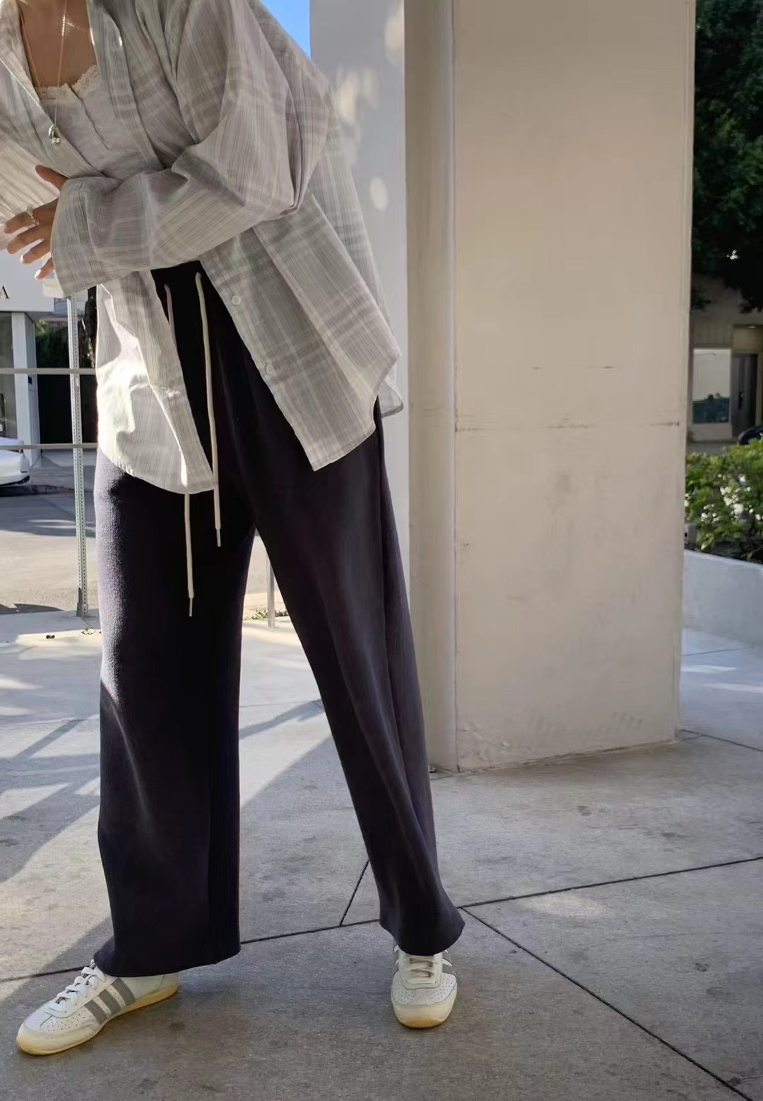 LITER韓國東大門直郵女士新品熱賣時尚休閑推薦人氣休閑褲LITER休閑褲