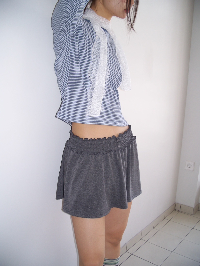 FLASH/I LOVE ME韓國東大門直郵女士新品時尚T恤不含圍巾FLASH/I LOVE MET恤