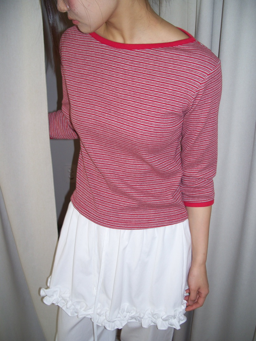 FLASH/I LOVE ME韓國東大門直郵女士新品時尚T恤不含圍巾FLASH/I LOVE MET恤