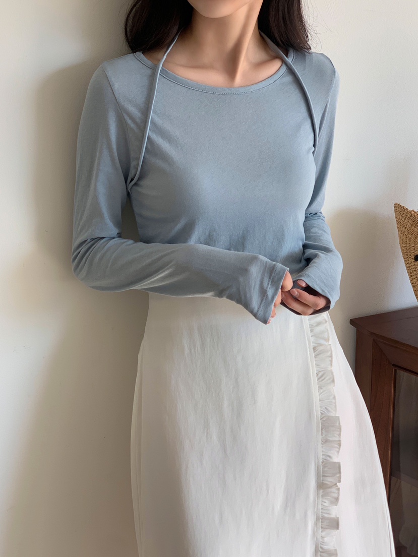 FORMSTUDIO/ATELIENNE韓國直郵實拍女士新品熱賣長袖T恤FORMSTUDIO/ATELIENNE長袖T恤