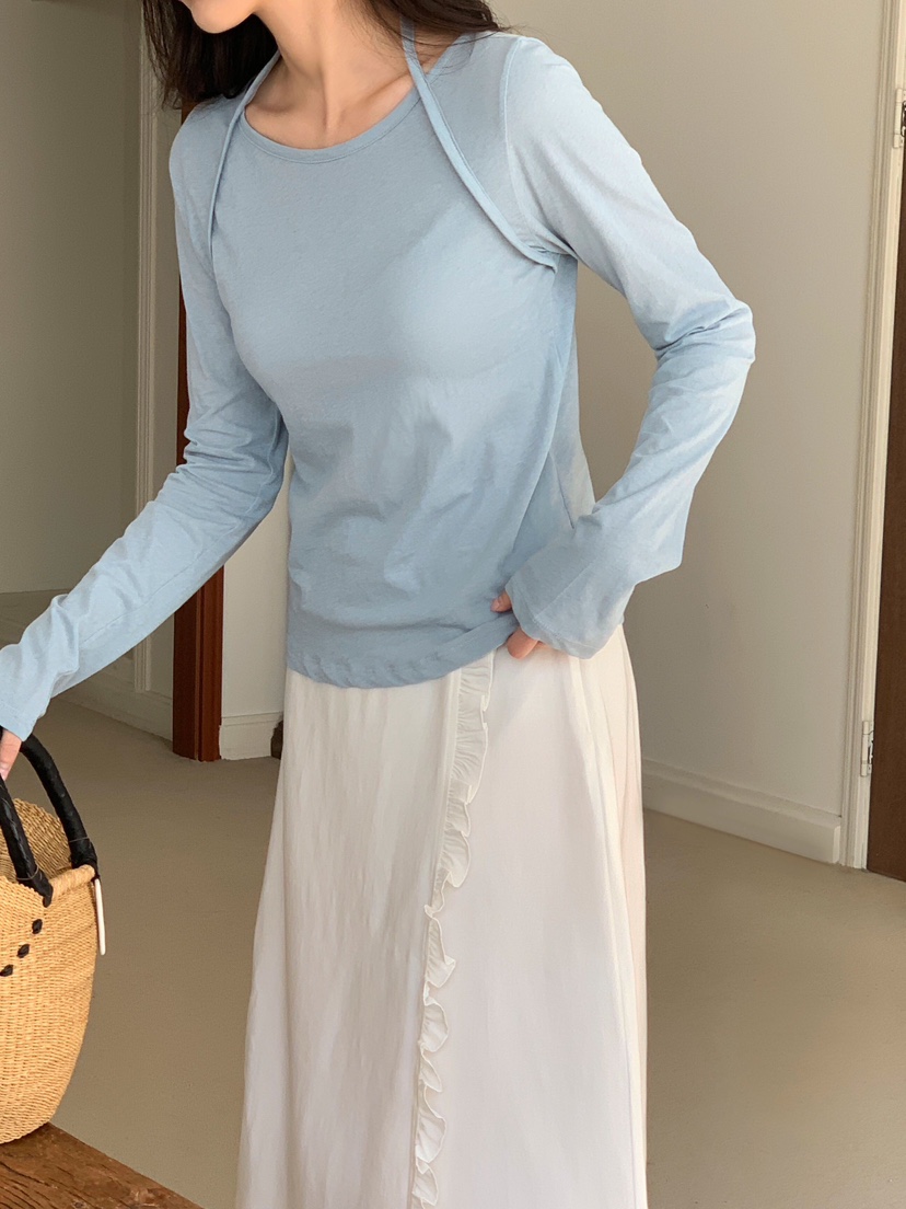 FORMSTUDIO/ATELIENNE韓國直郵實拍女士新品熱賣長袖T恤FORMSTUDIO/ATELIENNE長袖T恤