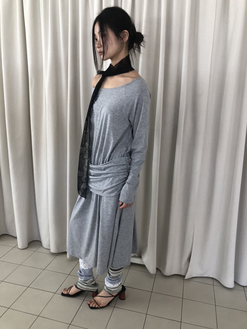 FLASH/I LOVE ME韓國直郵實拍女士新款人氣連衣裙不含圍巾FLASH/I LOVE ME連衣裙