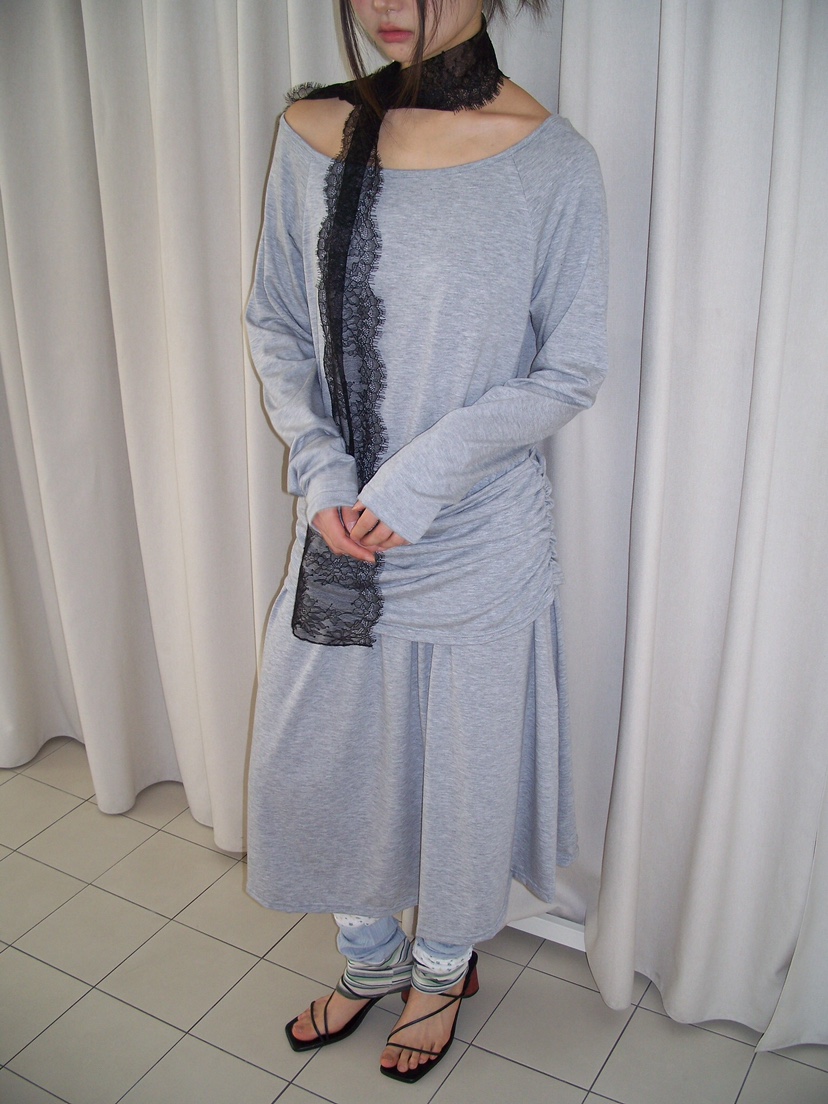 FLASH/I LOVE ME韓國直郵實拍女士新款人氣連衣裙不含圍巾FLASH/I LOVE ME連衣裙圖色2