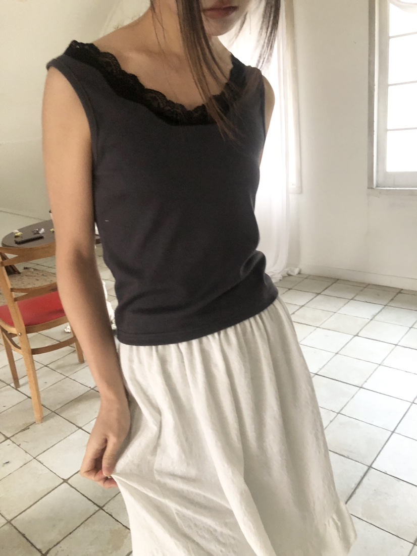 FLASH/I LOVE ME韓國直郵女士新款熱賣人氣推薦吊帶背心FLASH/I LOVE ME吊帶/背心