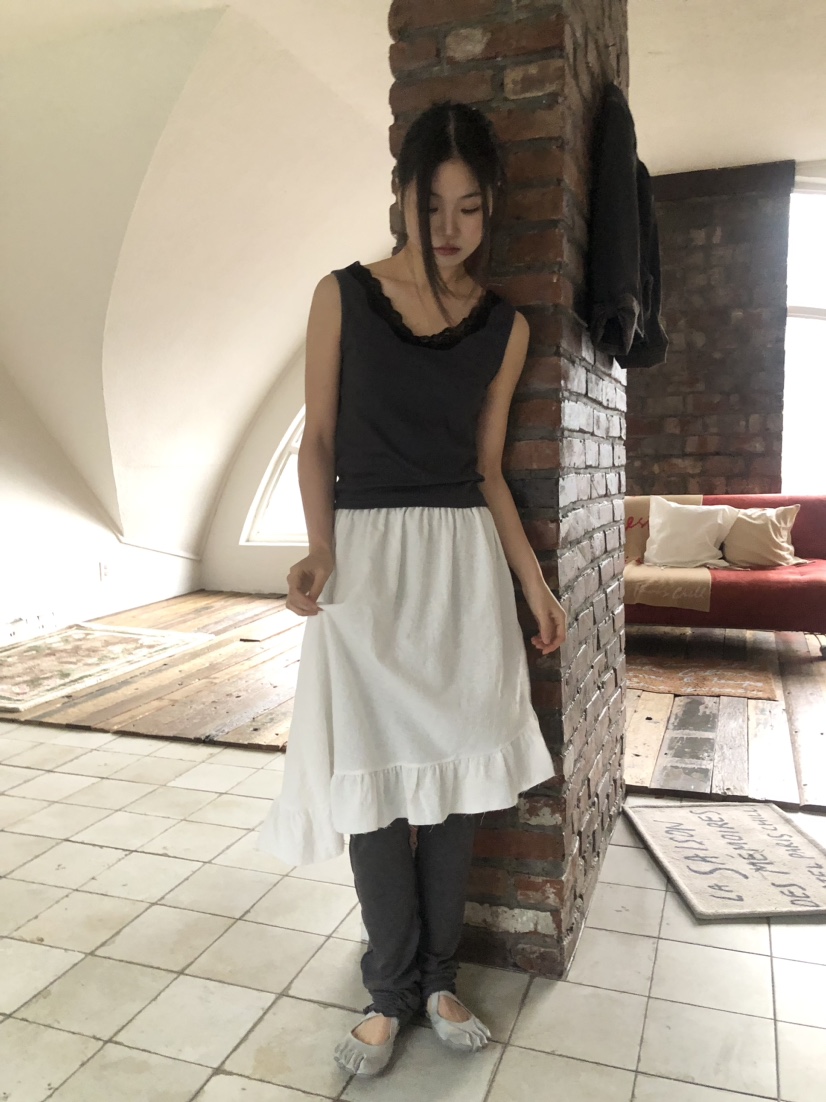 FLASH/I LOVE ME韓國直郵女士新款熱賣人氣推薦吊帶背心FLASH/I LOVE ME吊帶/背心