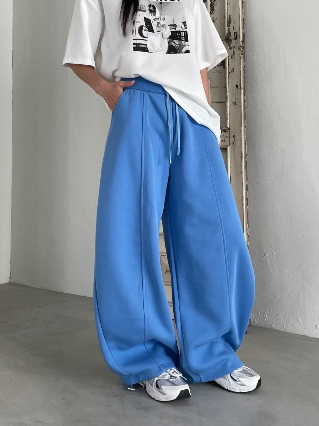 GGAEBI韓國東大門直郵女士新款休閑職業人氣推薦26春夏休閑褲GGAEBI休閑褲