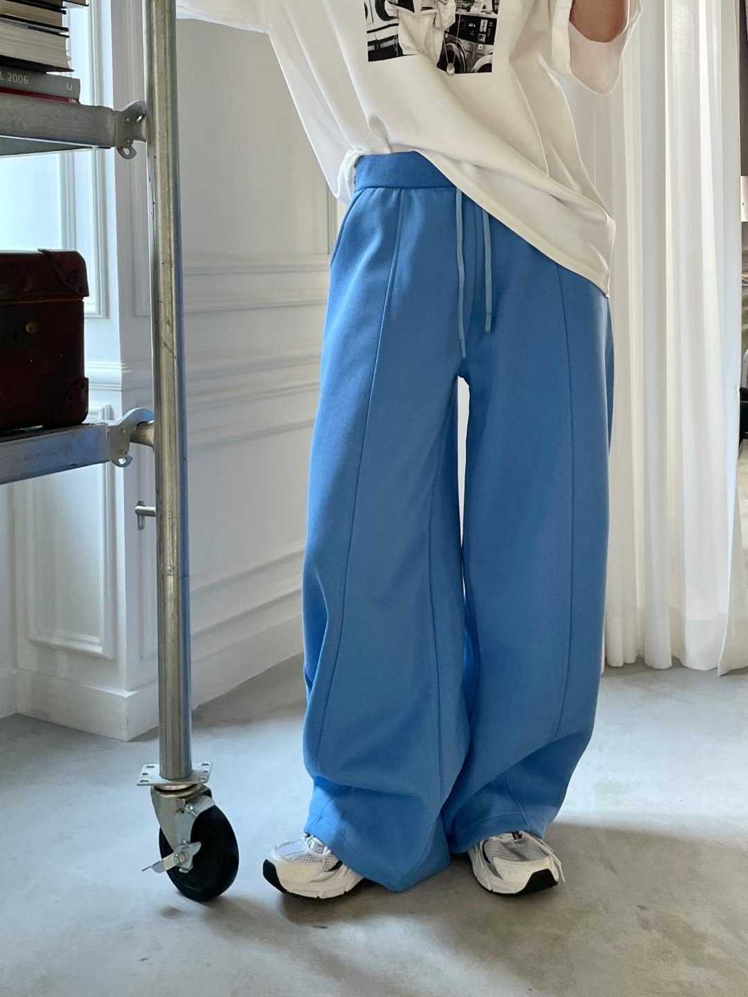 GGAEBI韓國東大門直郵女士新款休閑職業人氣推薦26春夏休閑褲GGAEBI休閑褲圖色3