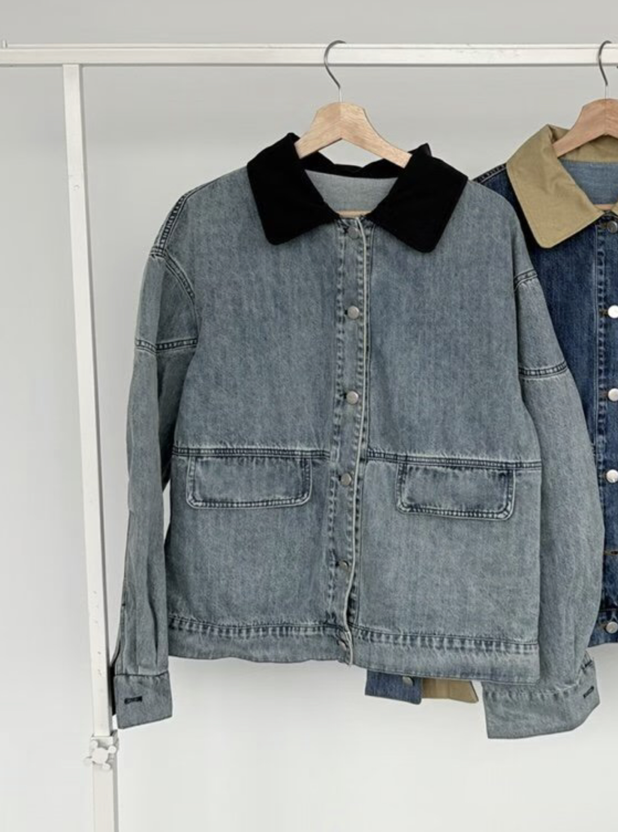 GGAEBI韓國直郵實拍女士新款職業時尚人氣推薦26春夏夾克GGAEBI夾克圖色1