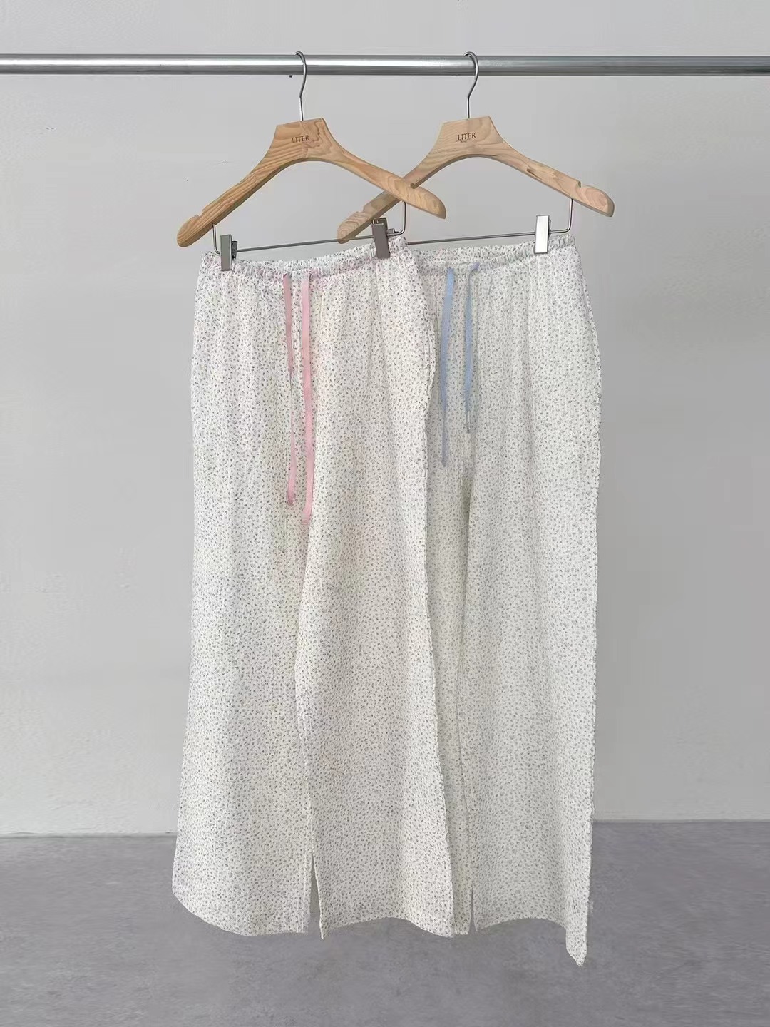 LITER韓國直郵實拍女裝新款26春夏職業休閑熱賣睡衣兩件套LITER睡衣