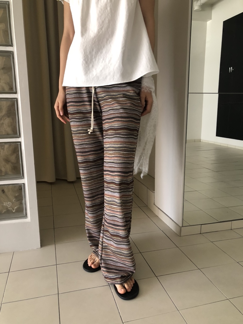 FLASH/I LOVE ME韓國東大門直郵女裝新款休閑休閑褲皮褲FLASH/I LOVE ME休閑褲