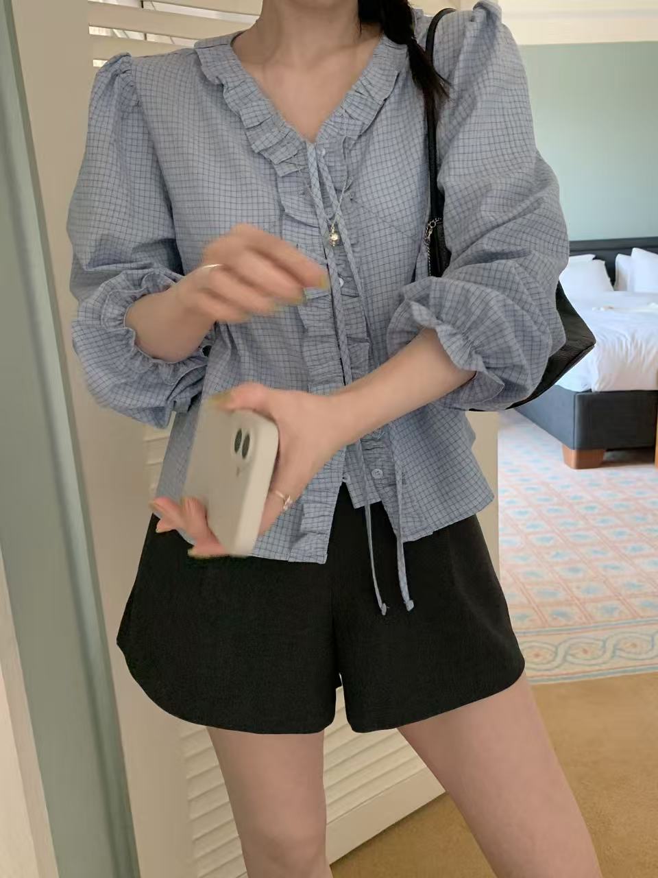 MELLOUNGE-멜라운지-T韓國東大門直郵女士新品熱賣短褲MELLOUNGE-2件起短褲