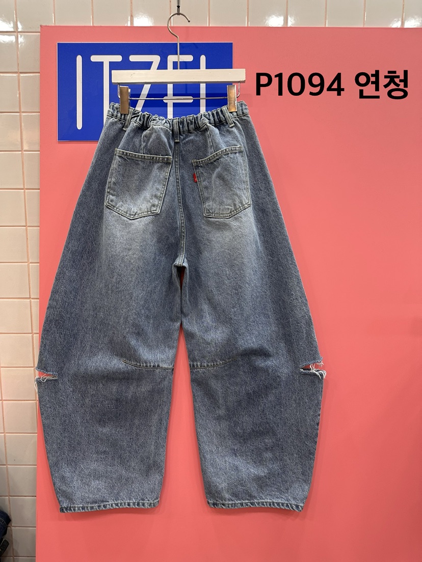 ITZEL韓國直郵女士新品熱賣人氣26春夏休閑推薦時尚牛仔褲ITZEL牛仔褲