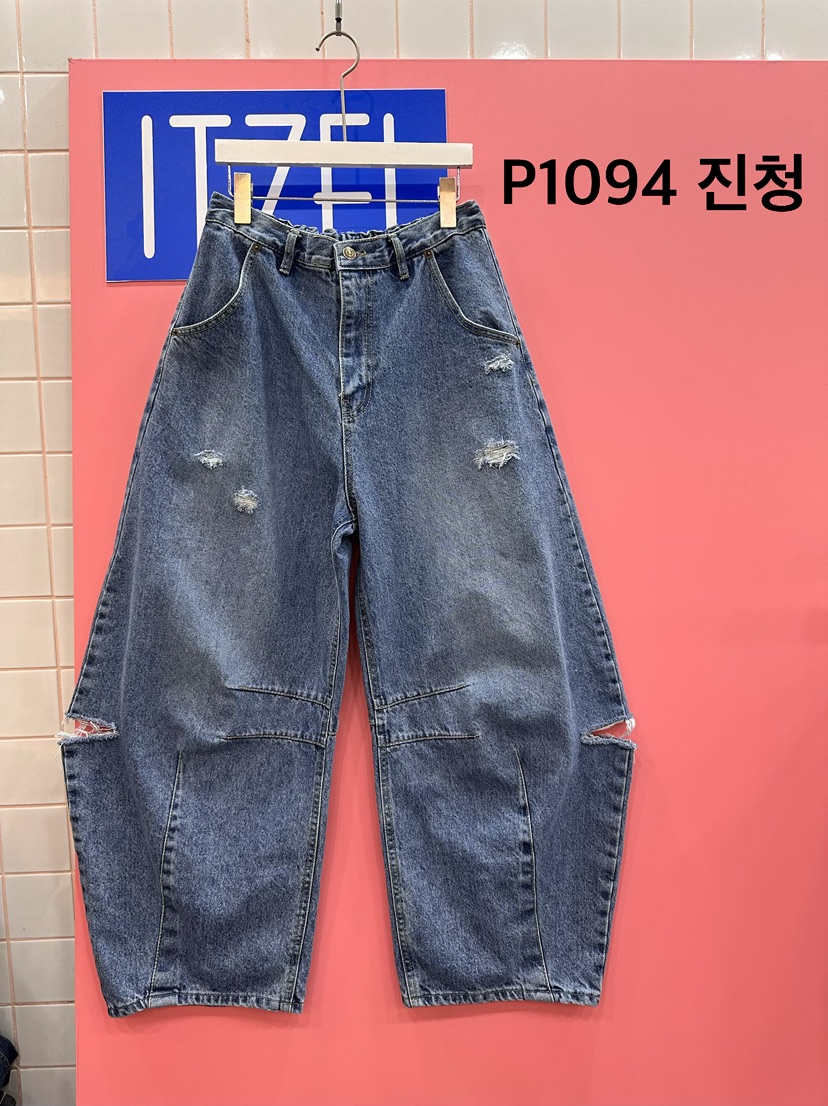 ITZEL韓國直郵女士新品熱賣人氣26春夏休閑推薦時尚牛仔褲ITZEL牛仔褲圖色2