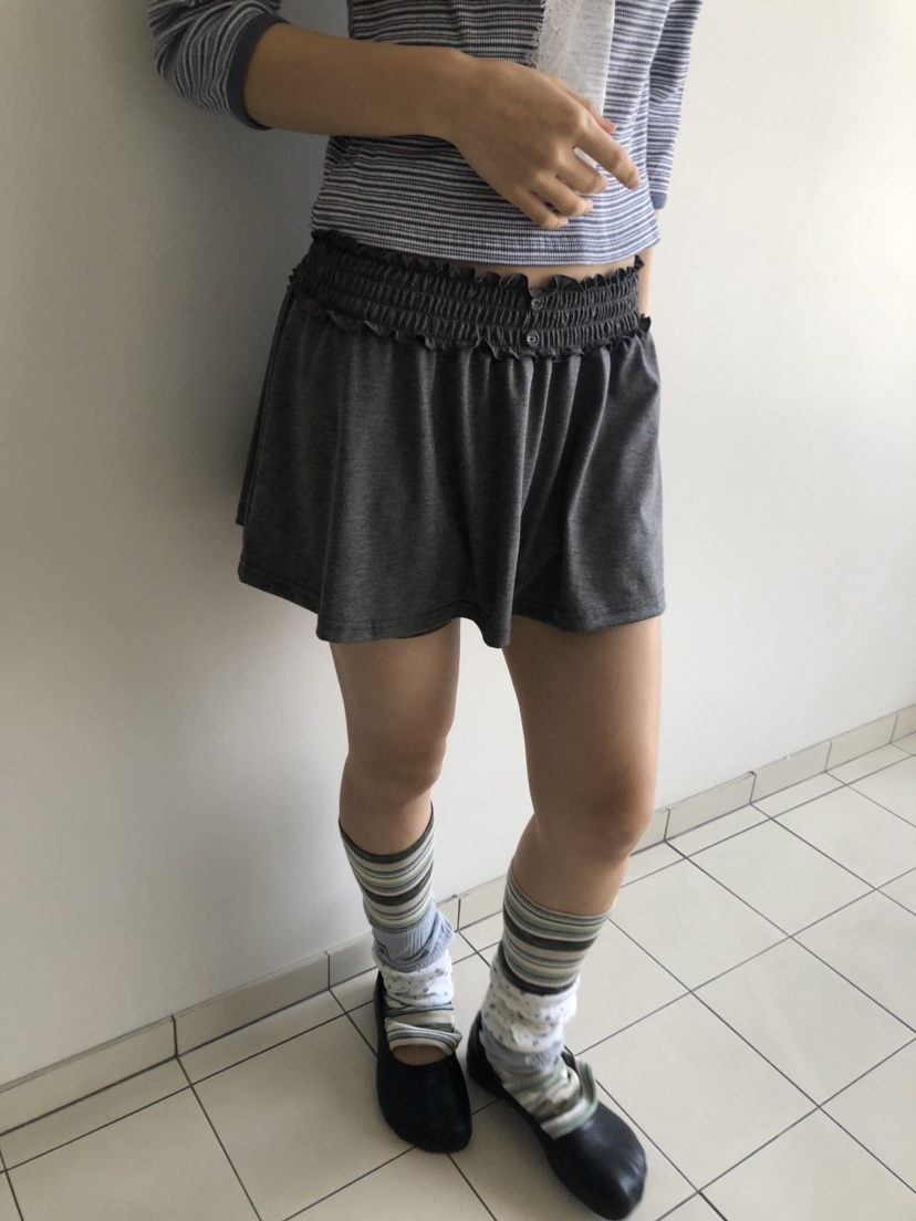 FLASH/I LOVE ME韓國東大門代購女士新品人氣職業裙褲FLASH/I LOVE ME裙褲圖色1