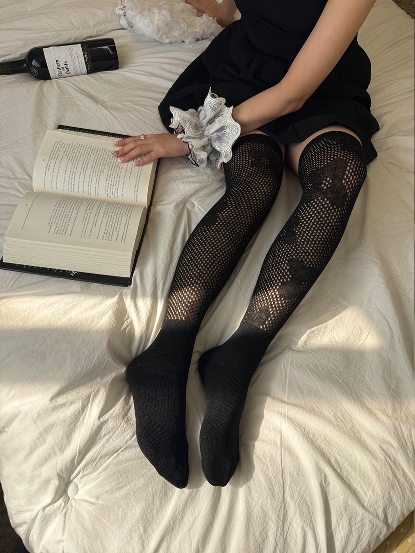 NICEALICE韓國直郵女裝新品職業休閑人氣26春夏時尚襪子網眼NICEALICE襪子