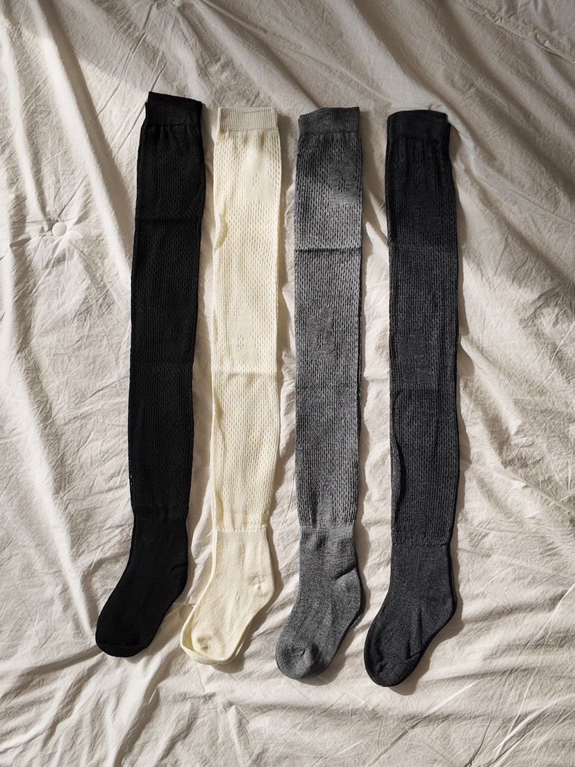 NICEALICE韓國直郵女裝新品職業休閑人氣26春夏時尚襪子網眼NICEALICE襪子圖色1左一色