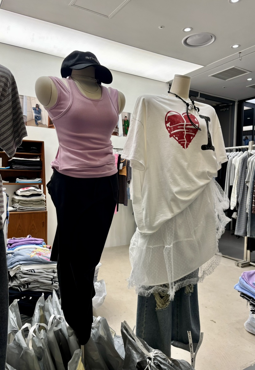 INTHEEND韓國東大門直郵女裝新品熱賣職業人氣26春夏時尚T恤INTHEENDT恤